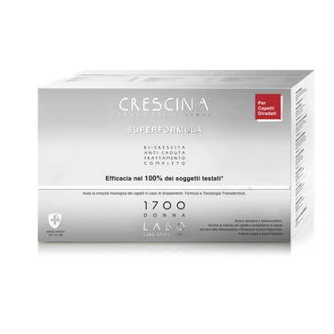 NEW! 2025新版 CRESCINA 生髮固髮精華 SUPERFORMULA 1700(兩個月份量40x3.5ml@)
