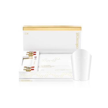 CELLCOSMET 金裝賦顏膠原活力面頸膜 4pcs + 4x1.5ml@