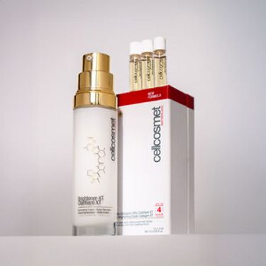 CELLCOSMET 白皙彈力膠原套裝（煥顏白皙精華液 Ultra Brightening Elasto-Collagen-XT 12x1,5ml@ + 煥顏白皙面霜 Brightener-XT 50ml)