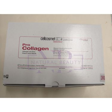 CELLCOSMET 膠原彈性緊緻面頸膜 ProCollagen Face & Neck Mask 6x25ml@ (院裝Salon Size)