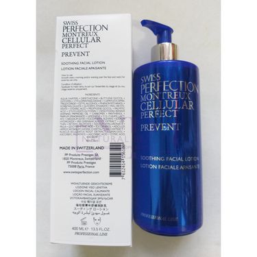 SWISS PERFECTION 活細胞紓緩保濕乳液 Cellular Smoothing Facial Lotion 400ml (院裝Salon Size)