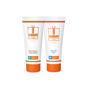MEDICAL BEAUTY RESEARCH 醫學防曬修復套裝 (醫學抗敏防曬乳 High Protection Sun Cream SPF50 50ml + 醫學紫外線修復霜 After Sun Face 50ml)
