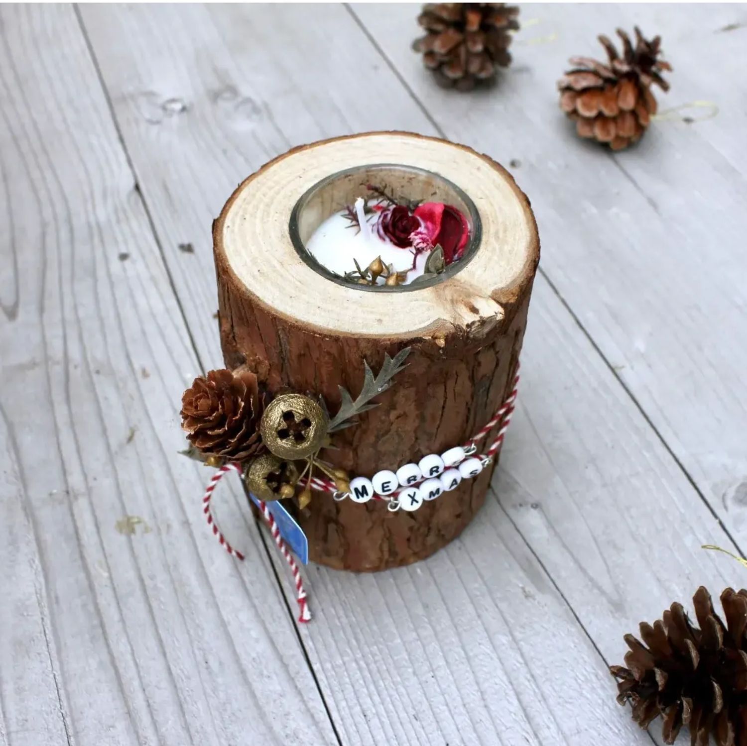 Wood Candle (1hr)