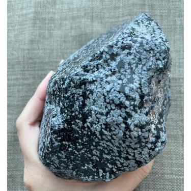 BIG Raw Snowflake Obsidian