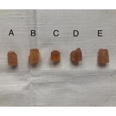 Imperial Topaz #帝王石 原石 1psc 非常之陽氣正能量的石