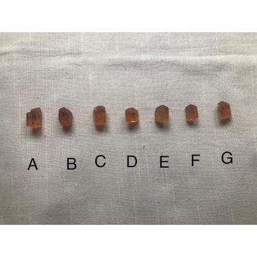 Imperial Topaz #帝王石 原石 1psc 非常之陽氣正能量的石