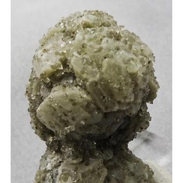 Calcite sprinkled with sugary Quartz