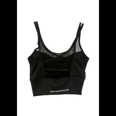 Mystery Cross Bra Top  透氣輕紗背心 (附可拆胸墊)