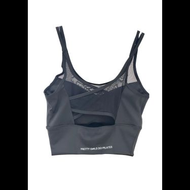 Mystery Cross Bra Top  透氣輕紗背心 (附可拆胸墊)