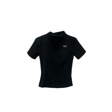Sun Kiss Short Sleeve Slimfit Zip Up  短袖修身冰絲外套