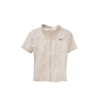 Sun Kiss Short Sleeve Slimfit Zip Up  短袖修身冰絲外套
