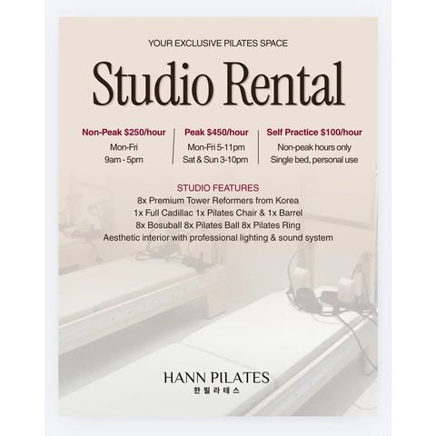 Whole Studio Rental