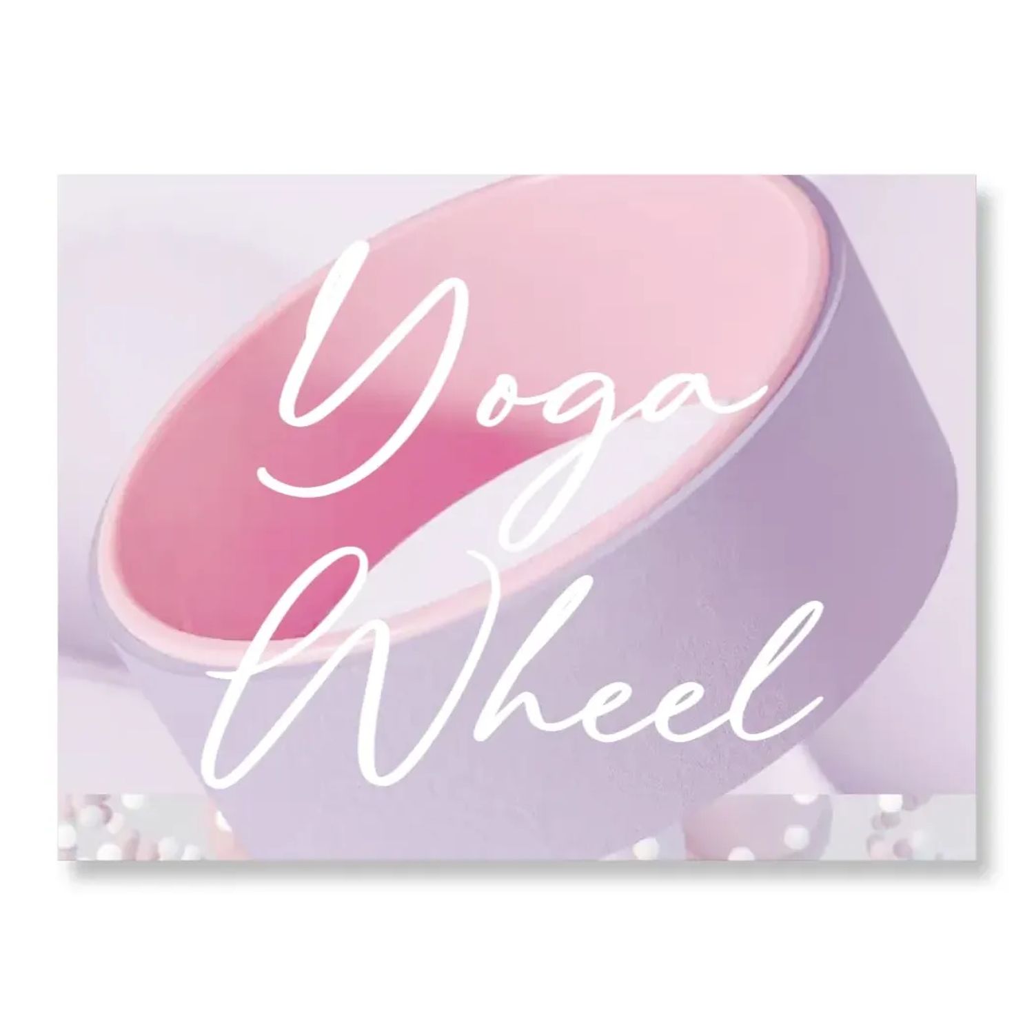 瑜伽輪 Yoga Wheel ***後彎及拉筋神器💛