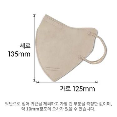 現貨：韓國製 Good Feeling KF94 2D 口罩 (M-Size) (5個 1包)