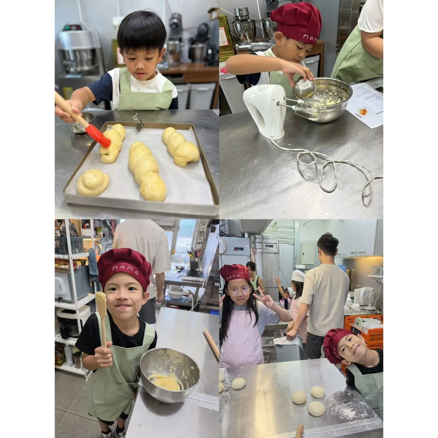 Mama 小餅師體驗工作坊 之  港式腸仔包 & 藍莓杯仔蛋糕
