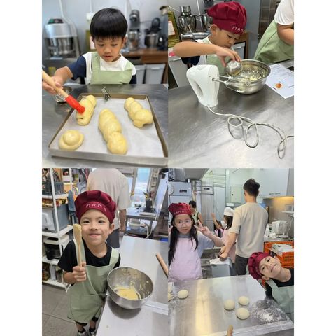 Mama 小餅師體驗工作坊 之  港式腸仔包 & 藍莓杯仔蛋糕